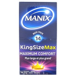 Manix King Size Max 14 Pr?servatifs