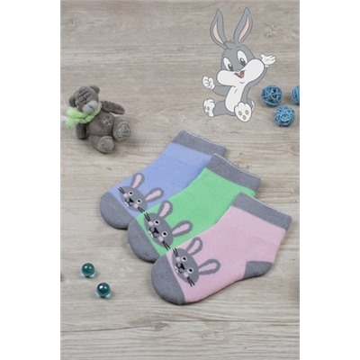 Носки детские "Кролик" (Комлект 3 пары)