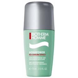 Biotherm Homme Aquapower Ice Cooling Effect Anti-Transpirant 48H Roll-On 75 ml