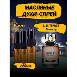 Givenchy L'Interdit живанши духи масляные (9 мл)