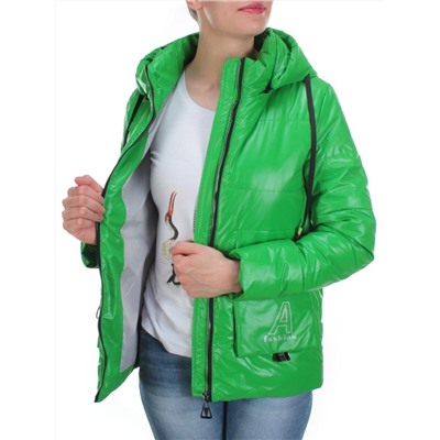 8266 GREEN Куртка демисезонная женская BAOFANI (100 гр. синтепон)