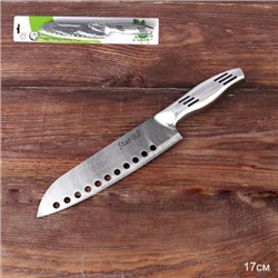 Нож кухонный на блистере 17,5 см / KYT-974/MG85 /уп 24/144/