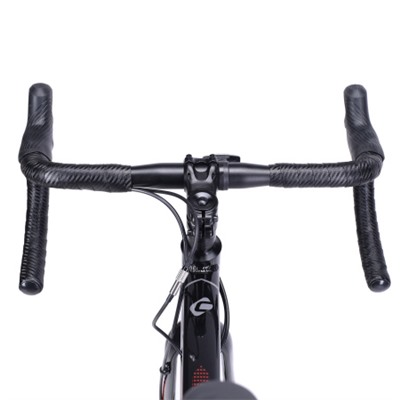 Велосипед шоссейный COMIRON RONIN I 700C-540mm SENSAH 2X9S QR цвет: чёрный black charcoal