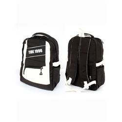 Рюкзак MF-8603,  молодежный,  2отд,  3внутр+4внеш.карм,  черный/белый 256408