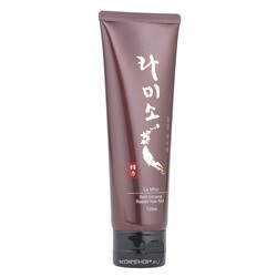 Восстанавливающая маска для волос с экстрактом красного женьшеня La Miso, Корея, 120 мл Акция