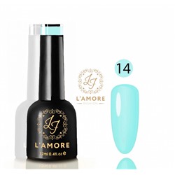 Гель лак для ногтей Luxury L’AMORE FASHION 12мл тон 14