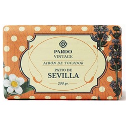 Натуральное мыло c ароматом лаванды и жасмина Pardo Vintage Sevilla (Севильский дворик) 200 г