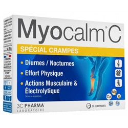 3C Pharma Myocalm C Sp?cial Crampes 30 Comprim?s