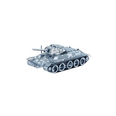 Объемная металлическая 3D модель  T-34 Tank арт.K0027/I21105