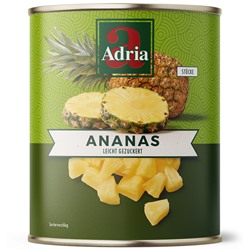 Ананасы консервированные кусочками Adria 565 г