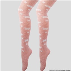 Колготки детские Para Socks (K1D50) розовый меланж