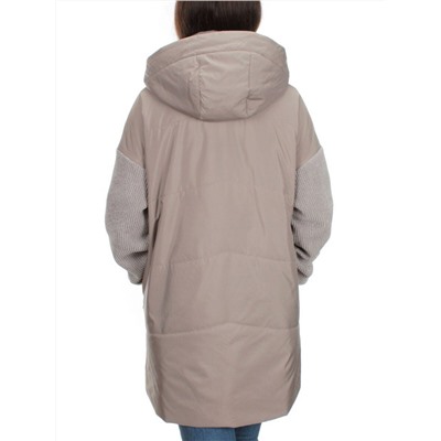 M-6059 BEIGE Куртка демисезонная женская (синтепон 100 гр.)