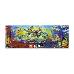 Конструктор Ninja 90-100 деталей (упаковка 8шт)