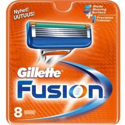 (Копия) Кассеты Gillette Fusion (8 шт)