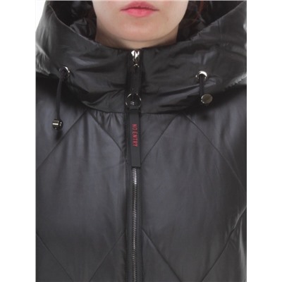 BM-1011 BLACK Куртка демисезонная женская АЛИСА (100 гр. синтепон)