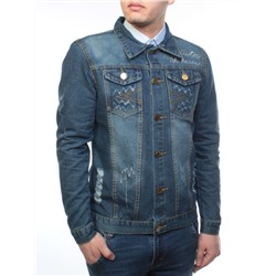 901-1 Куртка джинсовая мужская (100% хлопок)