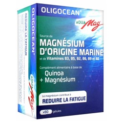 Oligocean Aqua Mag Magn?sium d Origine Marine 80 G?lules