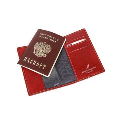 Женская кожаная обложка для паспорта Sergio Valentini СВ 8153-005/2