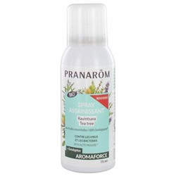 Pranar?m Aromaforce Spray Assainissant Ravintsara Tea Tree Bio 75 ml