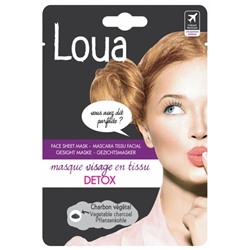Loua Masque Visage en Tissu D?tox 23 ml