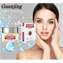 Ночной крем для лица Guanjing Nicotinamide Collagen Night Cream 50гр