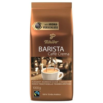 Кофе зерновой Tchibo Barista Caffe Crema 1кг