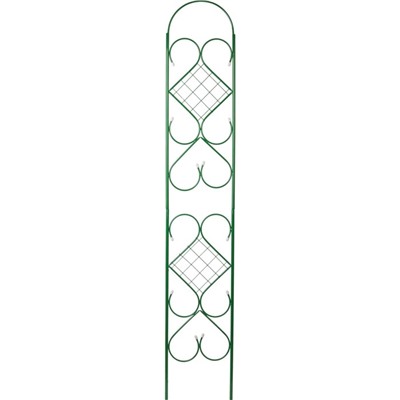 Шпалера, 210 × 36 см, металл, зелёная, Grinda «Ар-деко»