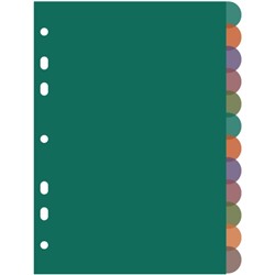 Разделитель листов A4 (245 x 305 мм), цветовой, 12 листов, "deVENTE. Marandi" полипропилен 140 мкм, индивидуальная упаковка