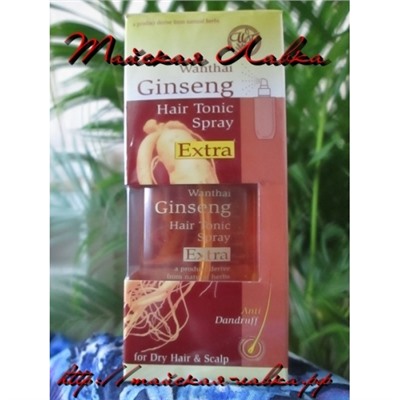 Тоник для волос Wanthai Ginseng женьшень