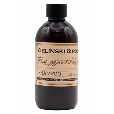 Шампунь для волос Zielinski&Rozen Black Pepper & Amber, Neroli 300мл