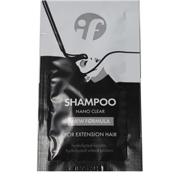 Шампунь кератиновый для натуральных и наращенных волос Nano Expert 10 мл