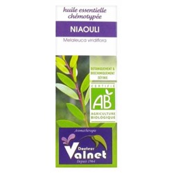 Docteur Valnet Huile Essentielle Niaouli Bio 10 ml