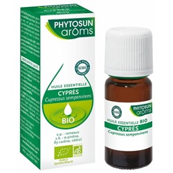 Phytosun Ar?ms Huile Essentielle Cypr?s (Cupressus Sempervirens) Bio 10 ml