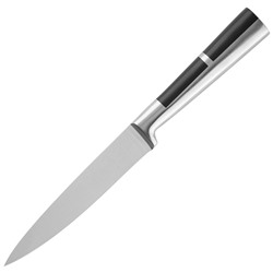 Нож универсальный цельнометаллический с вставкой из АБС пластика PROFI, 12,7 см