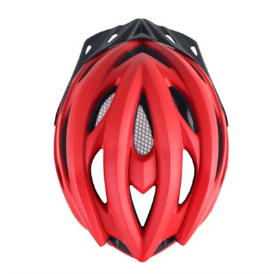 Шлем велосипедный, Цвет красный матовый. Размер: L.  / W80RM-L / уп 25