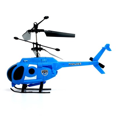 Вертолёт радиоуправляемый «Полиция», цвет синий