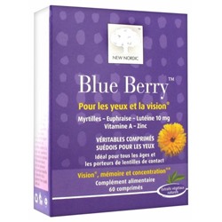 New Nordic Blue Berry 60 Comprim?s