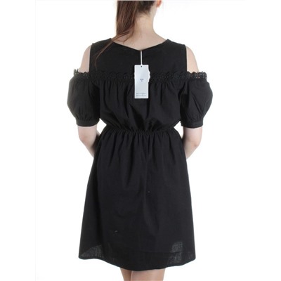 828 BLACK Платье хлопковое летнее Fashion