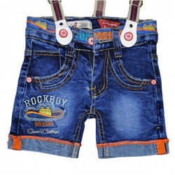 Шорты джинсовые для мальчика "Rockboy"