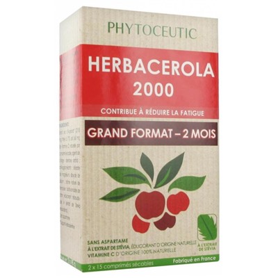 Phytoceutic Herbacerola 2000 2 x 15 Comprim?s