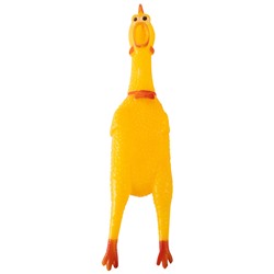 Игрушка-пищалка Курица, 15 см
