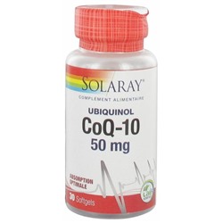 Solaray CoQ-10 50 mg 30 G?lules