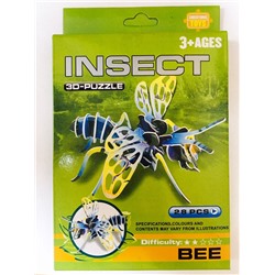 B1113 3D Пазлы насекомые Bee
