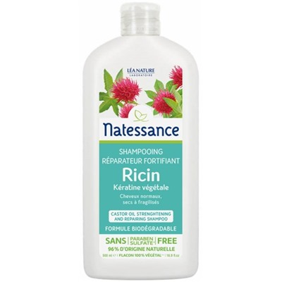 Natessance Shampoing R?parateur Fortifiant Ricin 500 ml