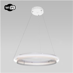 Умный подвесной светильник 90241/1 белый / серебро