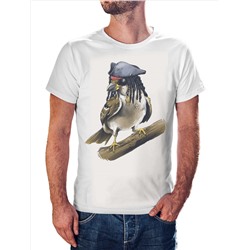 Мужская футболка с принтом МФП-173