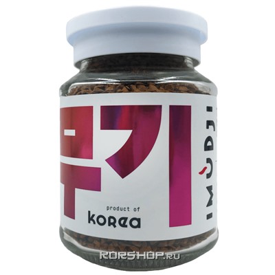 Натуральный растворимый сублимированный кофе Imudji Red, Корея, 100 г Акция