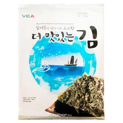 Жареная морская капуста нори в масле «КИМ» VCA, Корея 20 г Акция