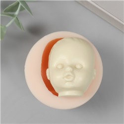Молд силикон "Лицо младенца" №19 4,5х3,7х2,8 см