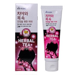 MUKUNGHWA / Зубная паста «Herbal tea» с экстрактом травяного чая (фенхель) коробка 110 г